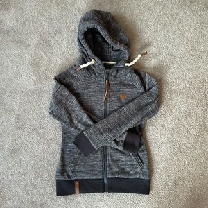 Naketano, medium, zip-up hooded sweatshirt